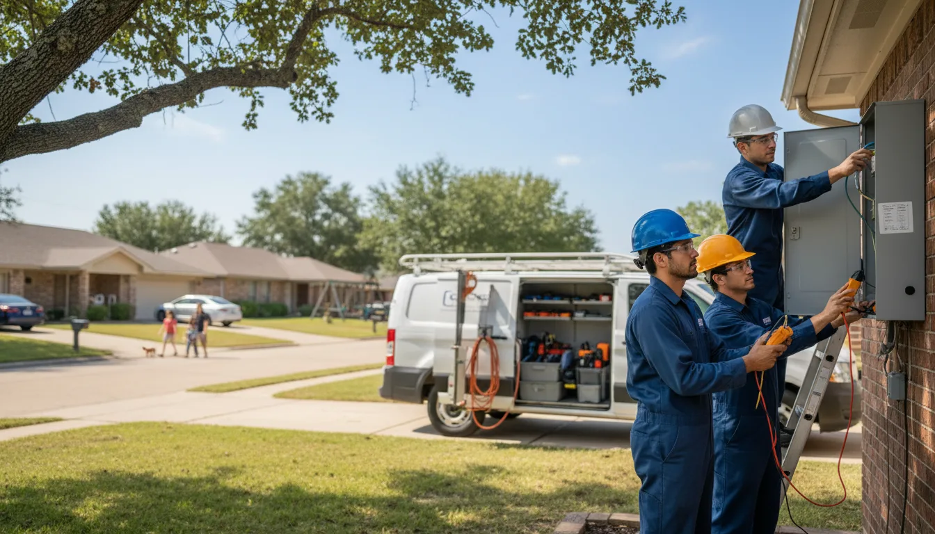 Certified electrician providing emergency electrical services in Sterling, MA